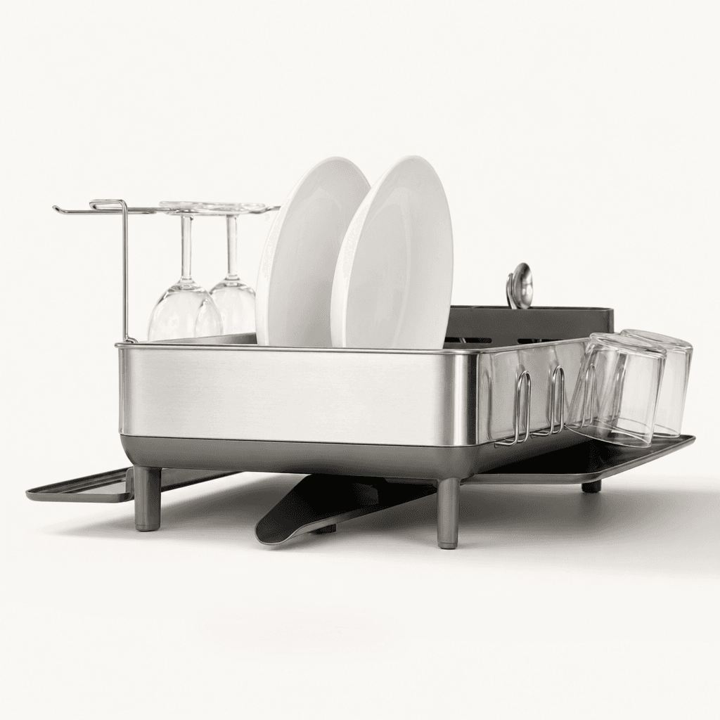simplehuman Steel Frame Dishrack — Dish Drying Rack