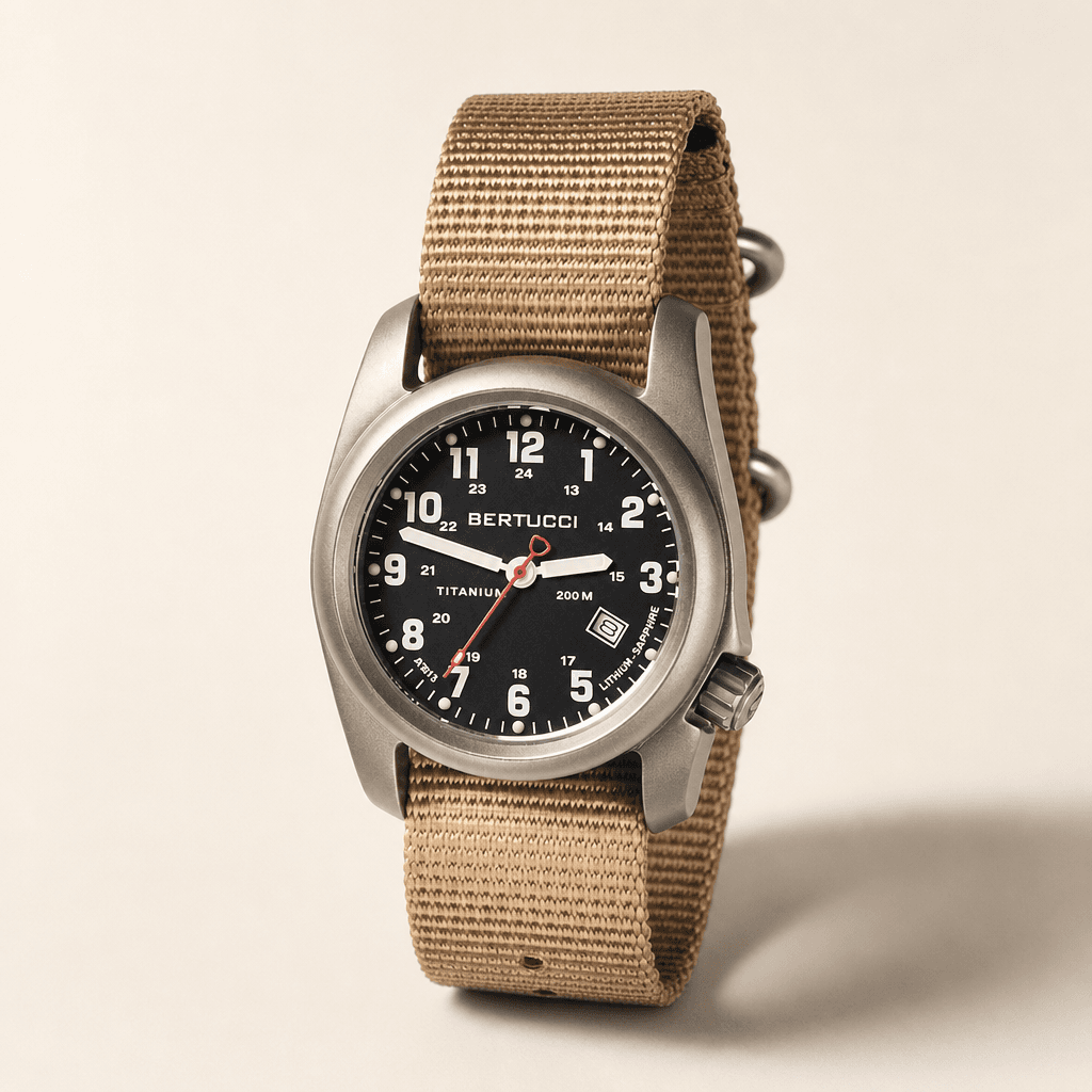 Bertucci A-2T Super Classic — Everyday Carry Watch (Analog/Field Watch)