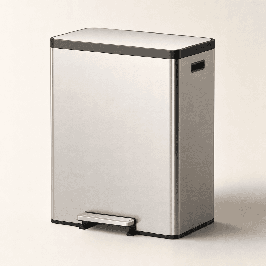 EKO EKO EcoCasa II Dual Compartment Step Trash Can — Kitchen Trash Can