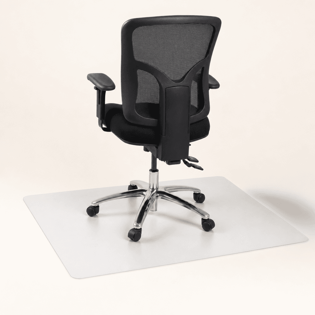 J.Burrows J.Burrows Heavy Duty Hard Floor Rectangular Chair Mat — Office Chair Mat (Hard Floor Protector)