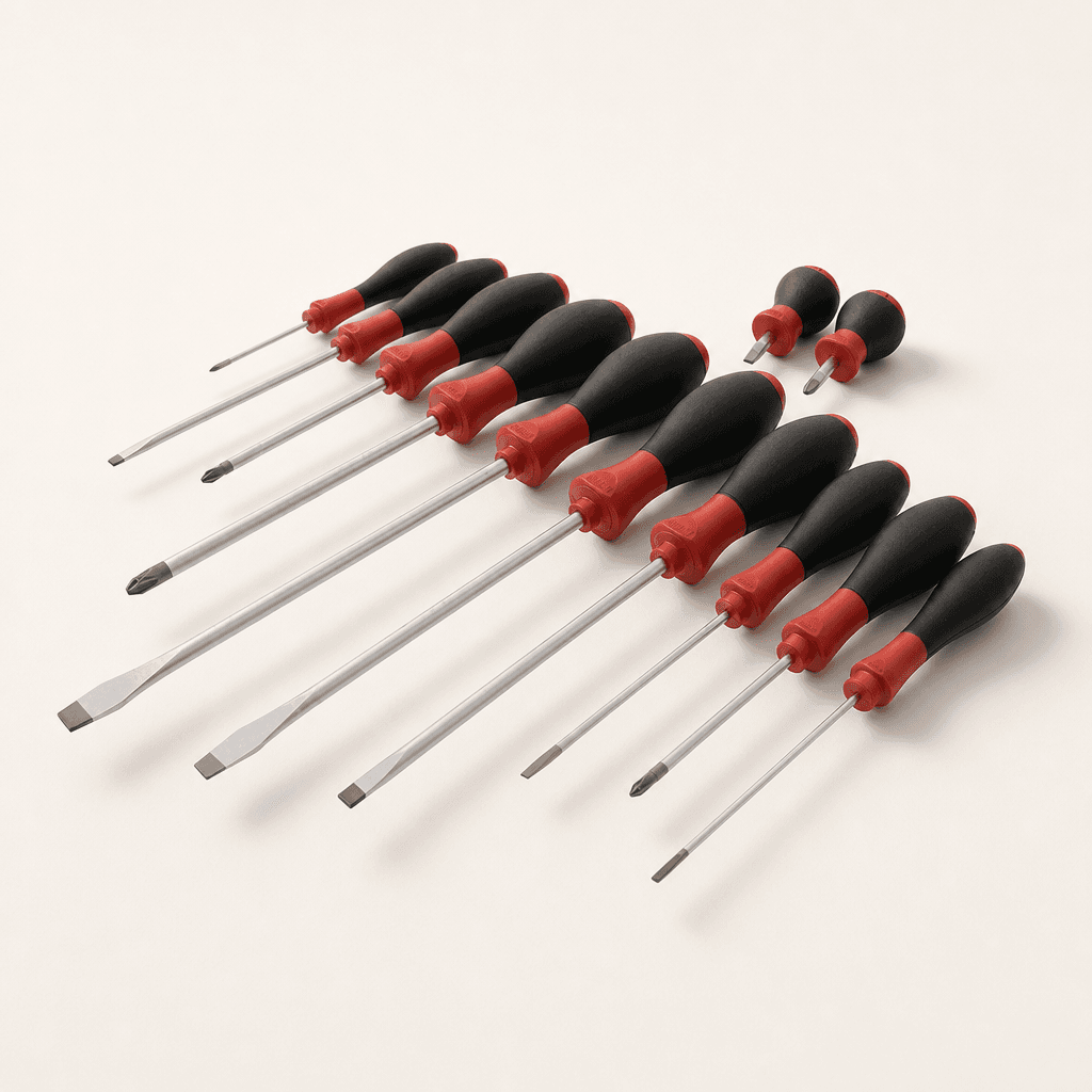 Wiha Wiha SoftFinish 12-Piece Slotted/Phillips Set — Screwdriver Set