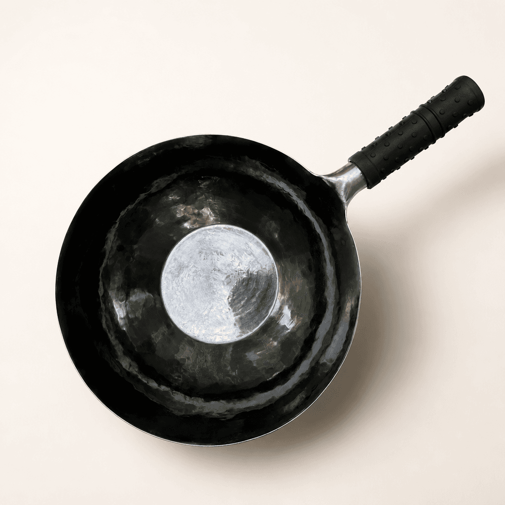 Oxenforge Oxenforge Hand-Hammered Flat-Bottom Wok — Wok