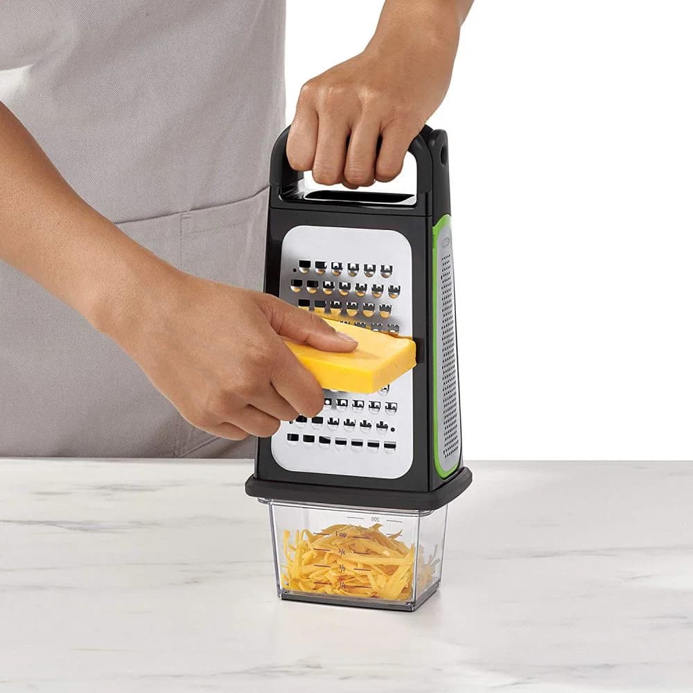 OXO OXO Good Grips Etched Box Grater with Removable Zester