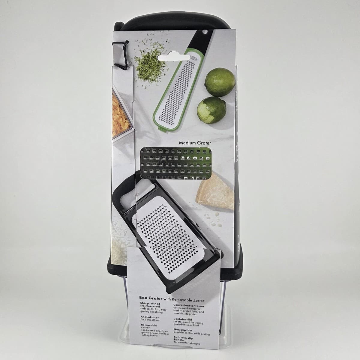 OXO OXO Good Grips Etched Box Grater with Removable Zester