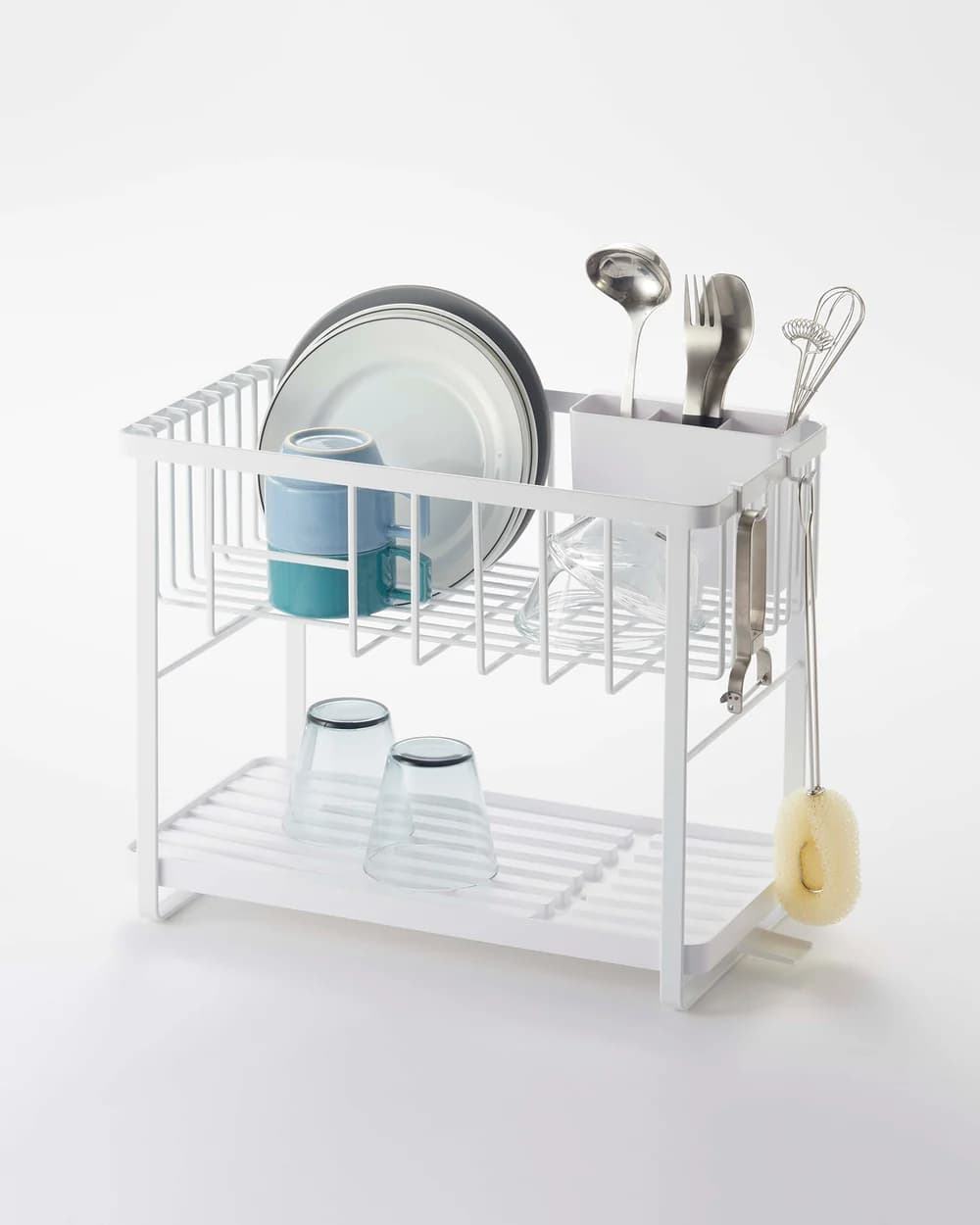 Yamazaki Home Tower Two-Tier Dish Rack