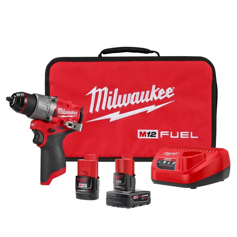 Milwaukee M12 FUEL 1/2 in. Drill/Driver Kit