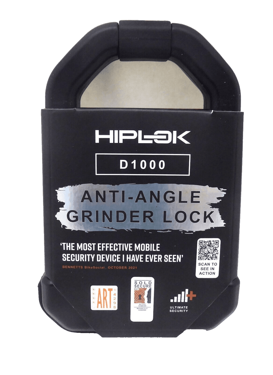 Hiplok Hiplok D1000 Anti-Angle-Grinder U-Lock
