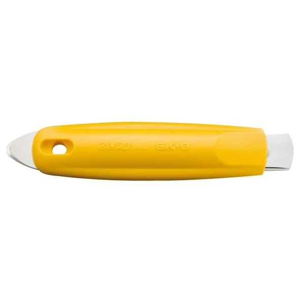 Olfa SK-9 Semi-Automatic Self-Retracting Safety Knife with Tape Splitter