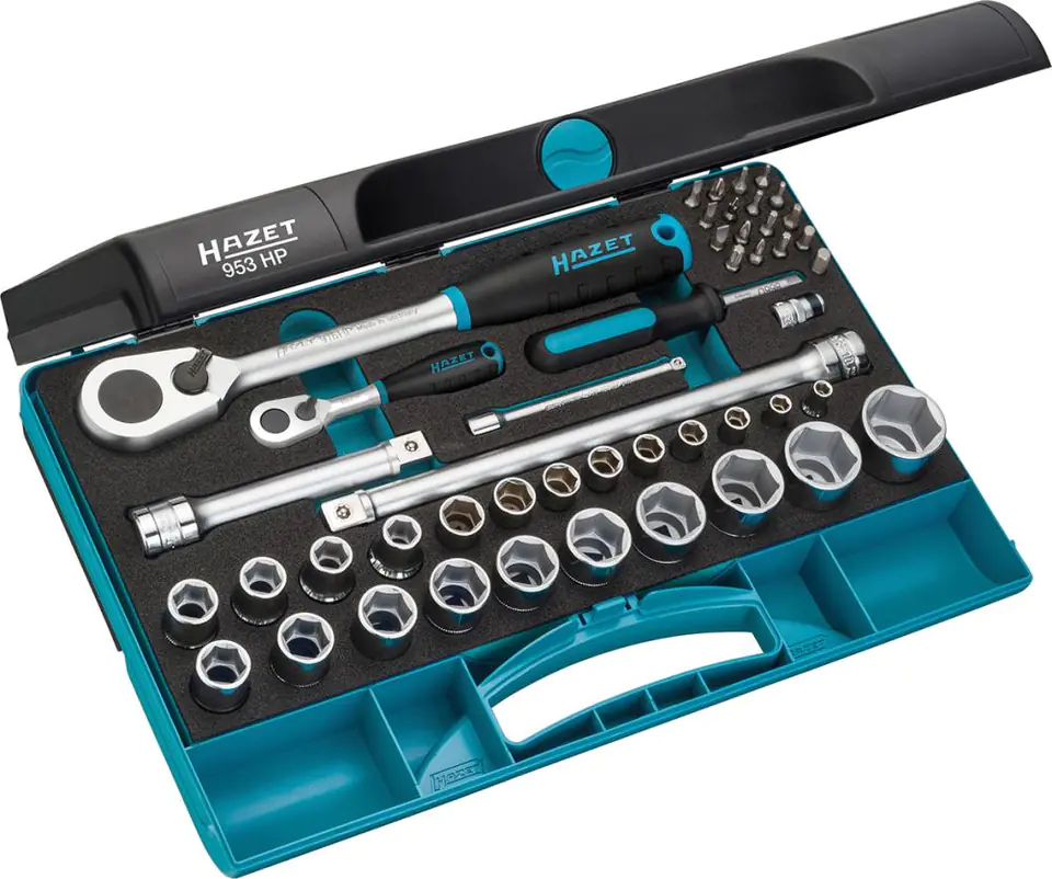Hazet HiPer Fine-Tooth Socket Wrench Set
