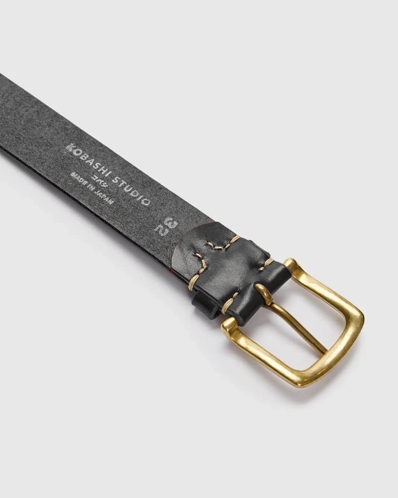 Kobashi Studio Hand-Stitched Belt “Kihon”