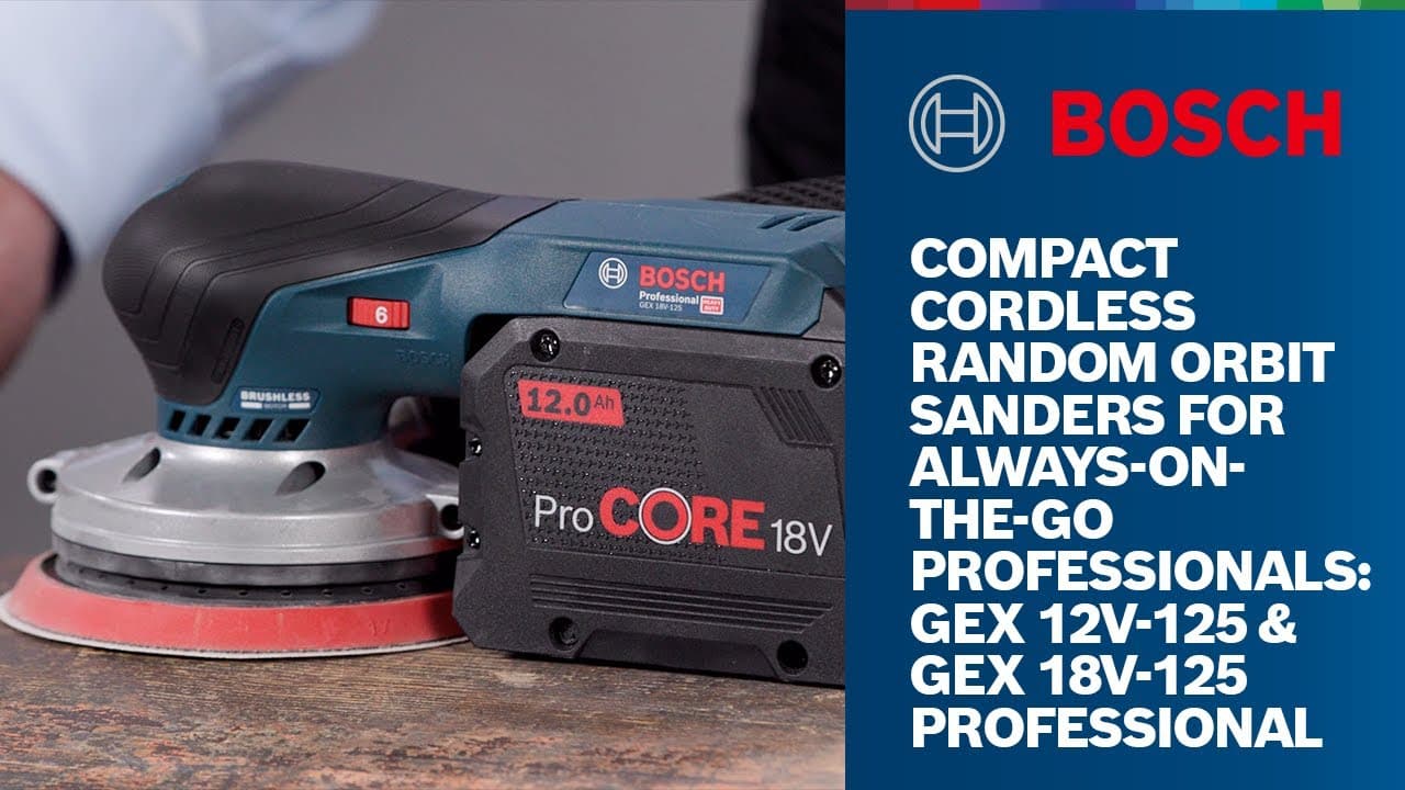 Bosch Professional PRO GEX 18V-125