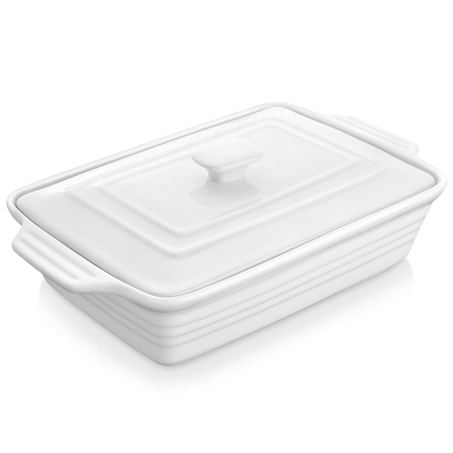 MALACASA BAKE-BAKE 4.4-qt Rectangular Casserole Dish