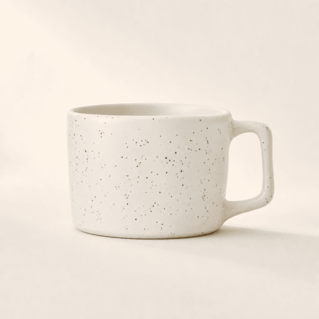 Haand Short Mug, 10 oz — Ceramic Coffee Mug