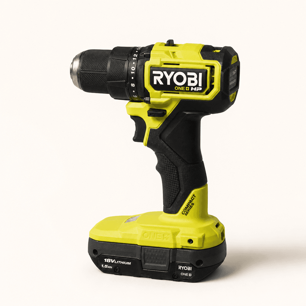 RYOBI ONE+ HP 18V Brushless Compact 1/2 in. Drill/Driver — Cordless Drill/Driver