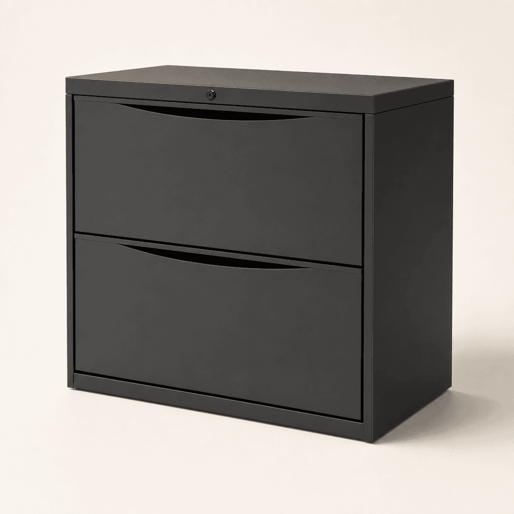 Interion by Global Industrial Interion 2-Drawer Premium Lateral File Cabinet, 30 in. — Filing Cabinet