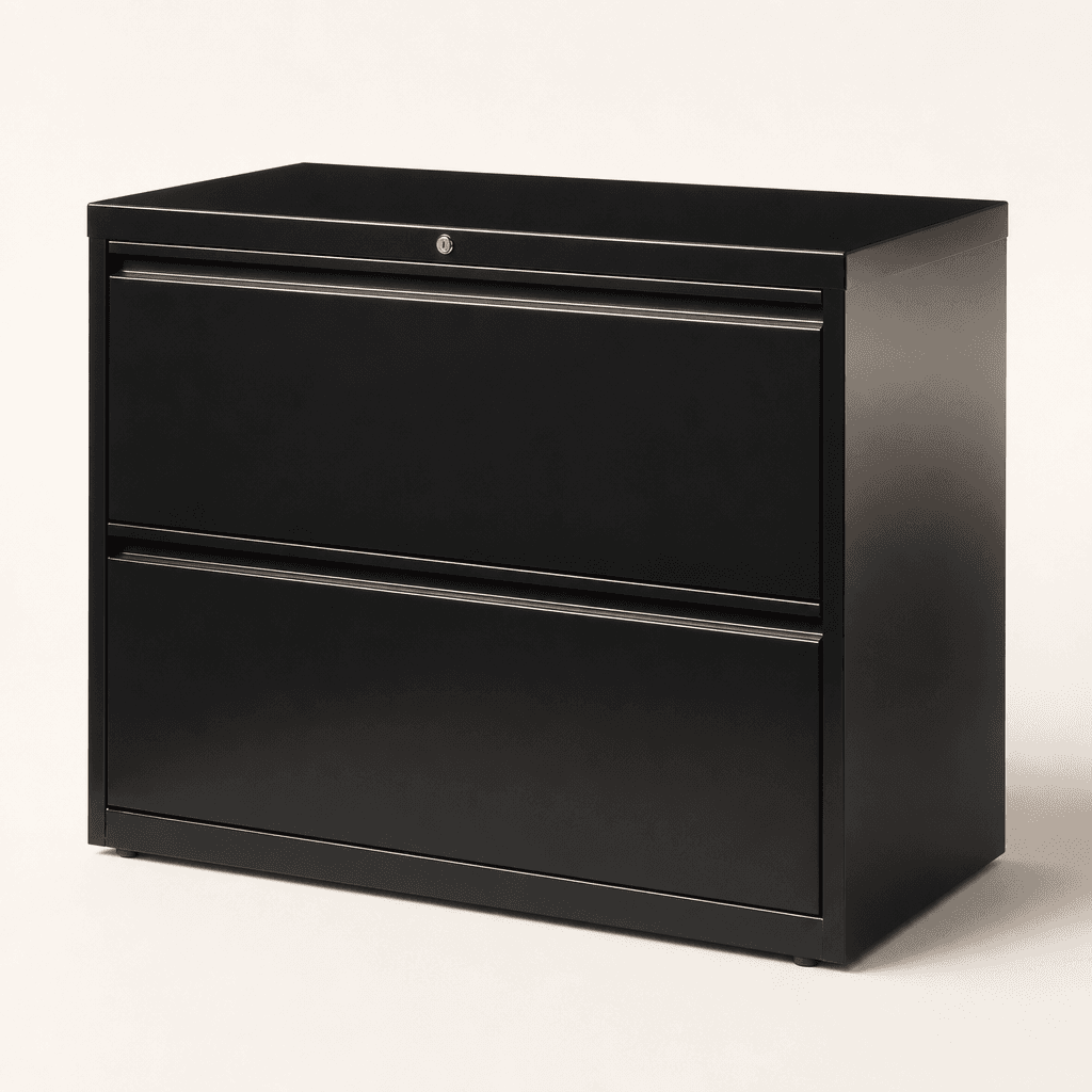 Hirsh Industries Hirsh HL10000 Series 2-Drawer Lateral File Cabinet, 36 in. — Filing Cabinet