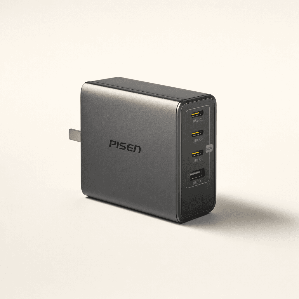 Pisen Pisen 160W 4-Port GaN Charger — GaN USB-C Wall Charger