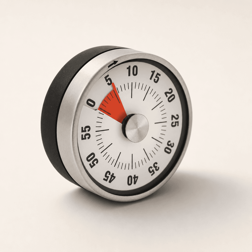 HENDI Analog Kitchen Timer — Mechanical Cooking Timer