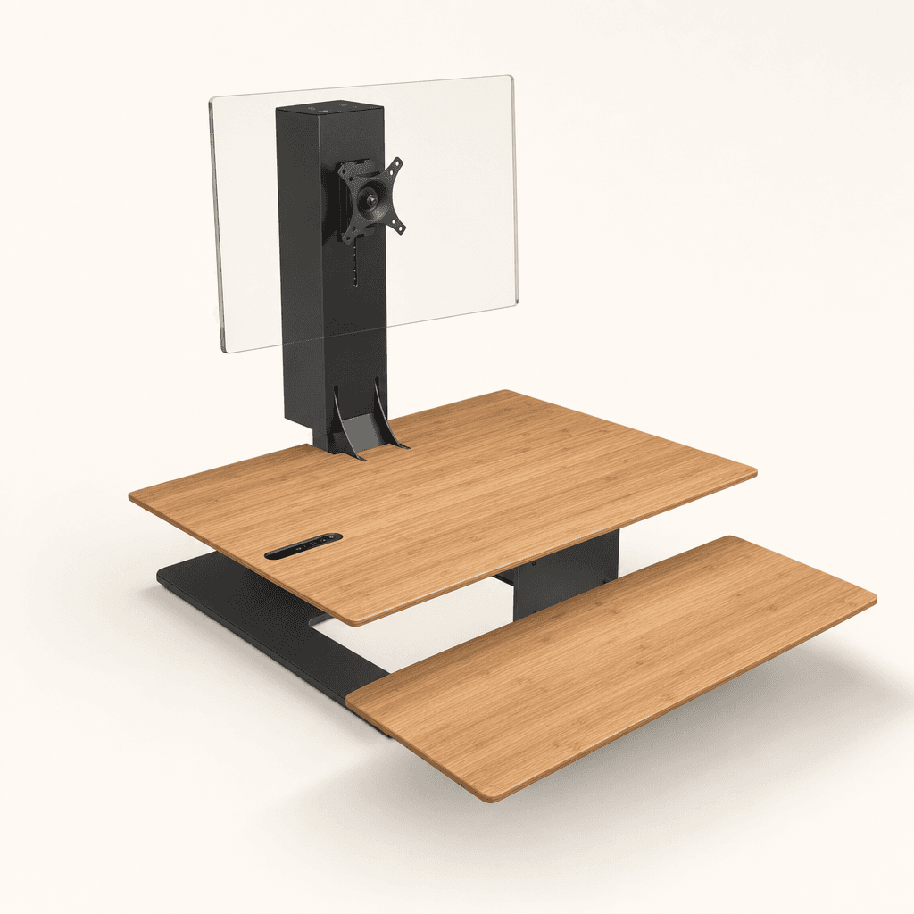 UPLIFT Desk UPLIFT Desk E7 Electric Standing Desk Converter — Standing Desk Converter