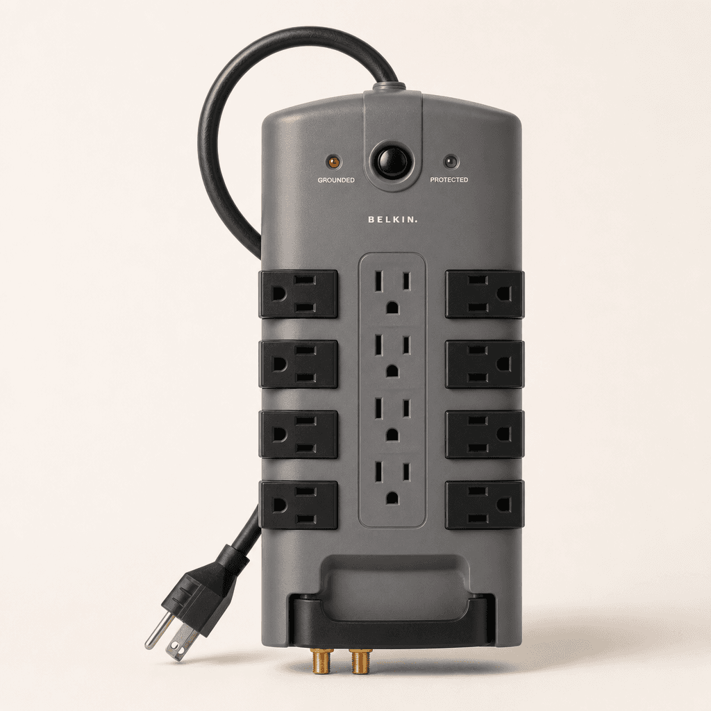 Belkin Pivot-Plug 12-Outlet Surge Protector — Surge Protector (Power Strip)