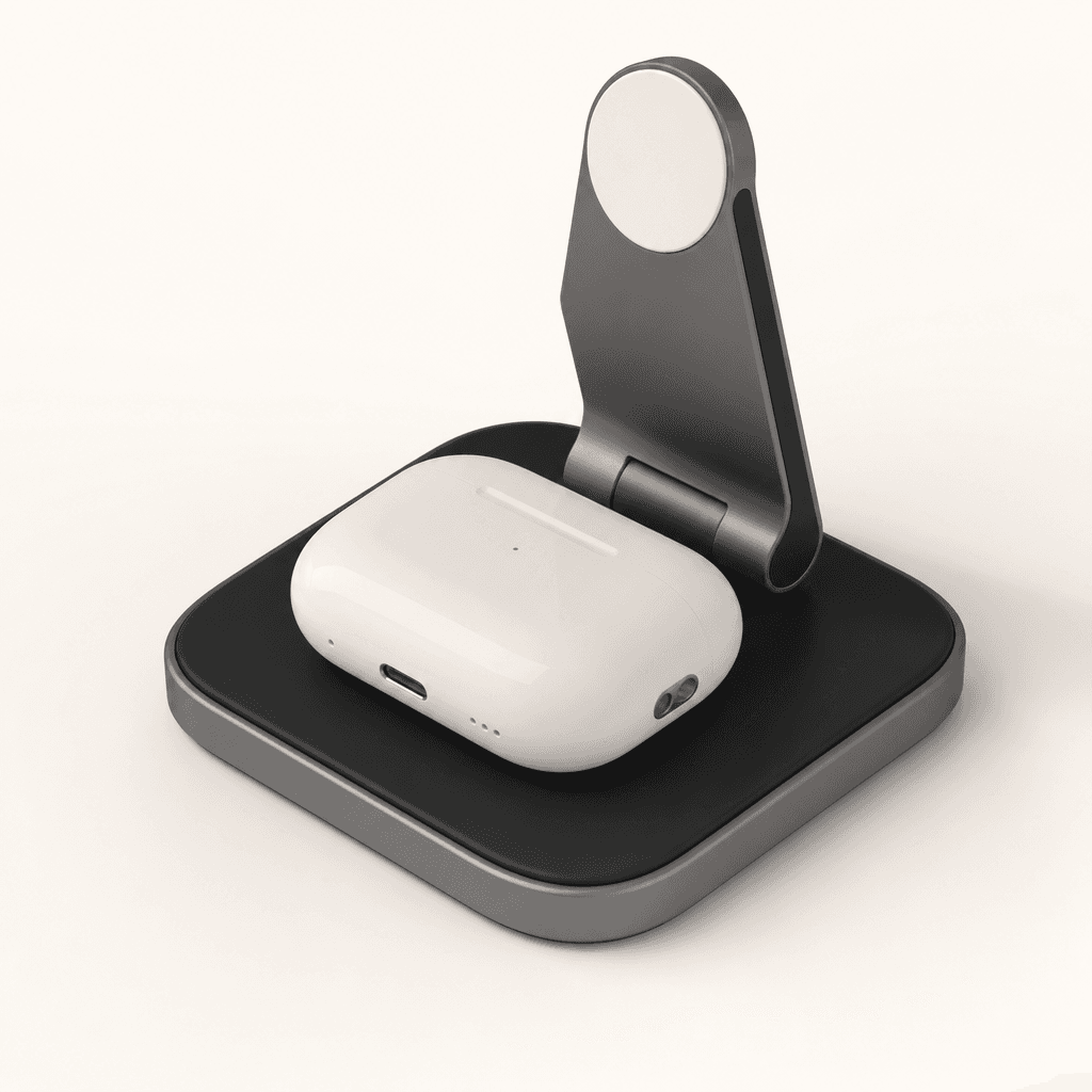 Satechi Satechi 2-in-1 Foldable Qi2 Wireless Charging Stand — Wireless Charging Pad