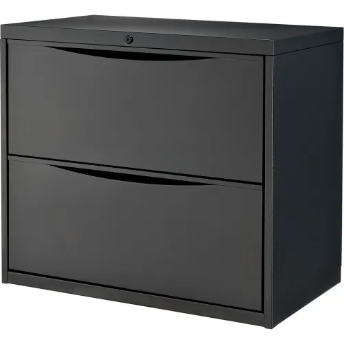 Interion by Global Industrial Interion 2-Drawer Premium Lateral File Cabinet, 30 in.