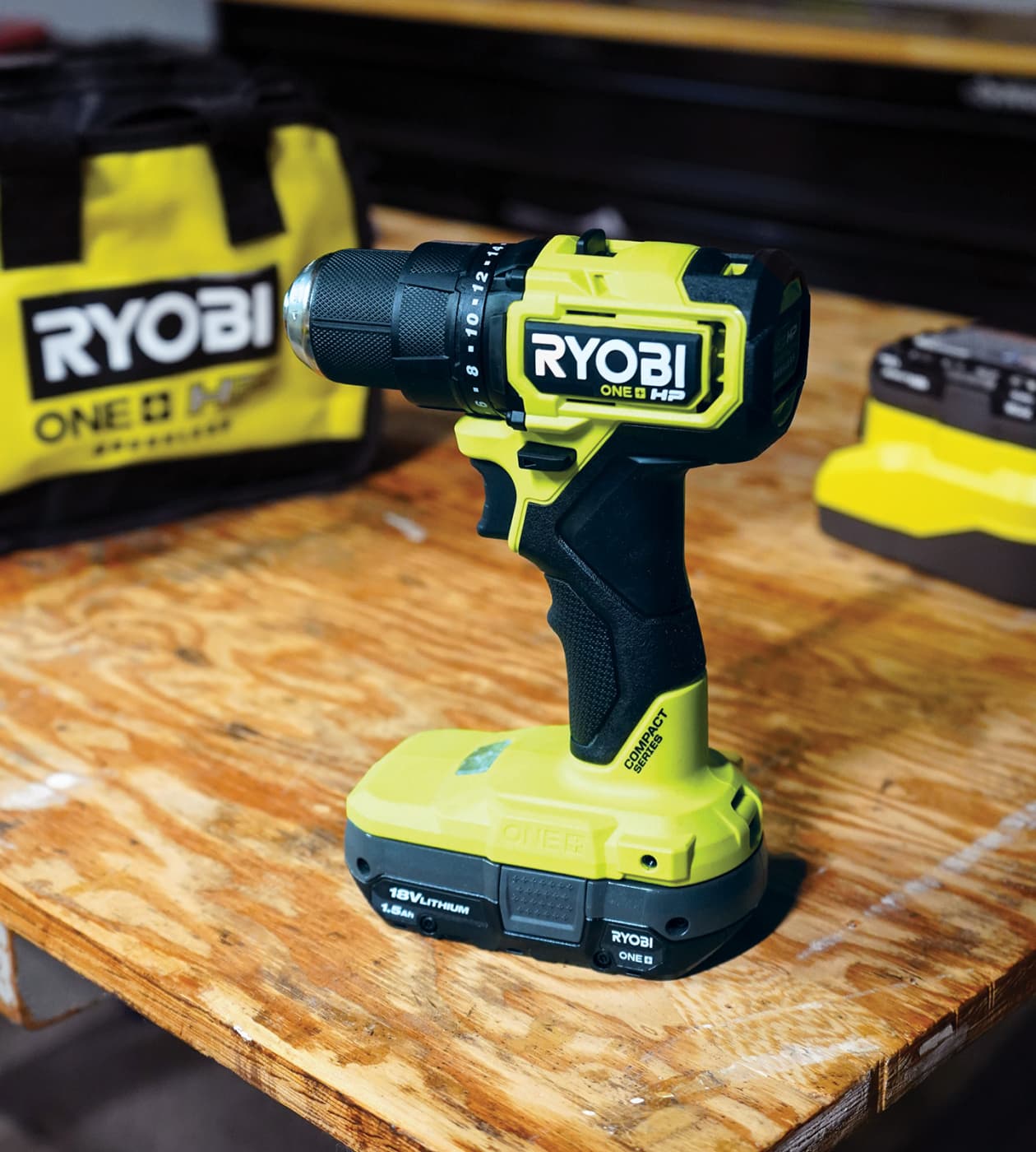 RYOBI ONE+ HP 18V Brushless Compact 1/2 in. Drill/Driver