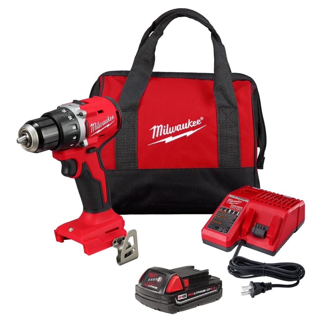 Milwaukee M18 Compact Brushless 1/2 in. Drill/Driver Kit