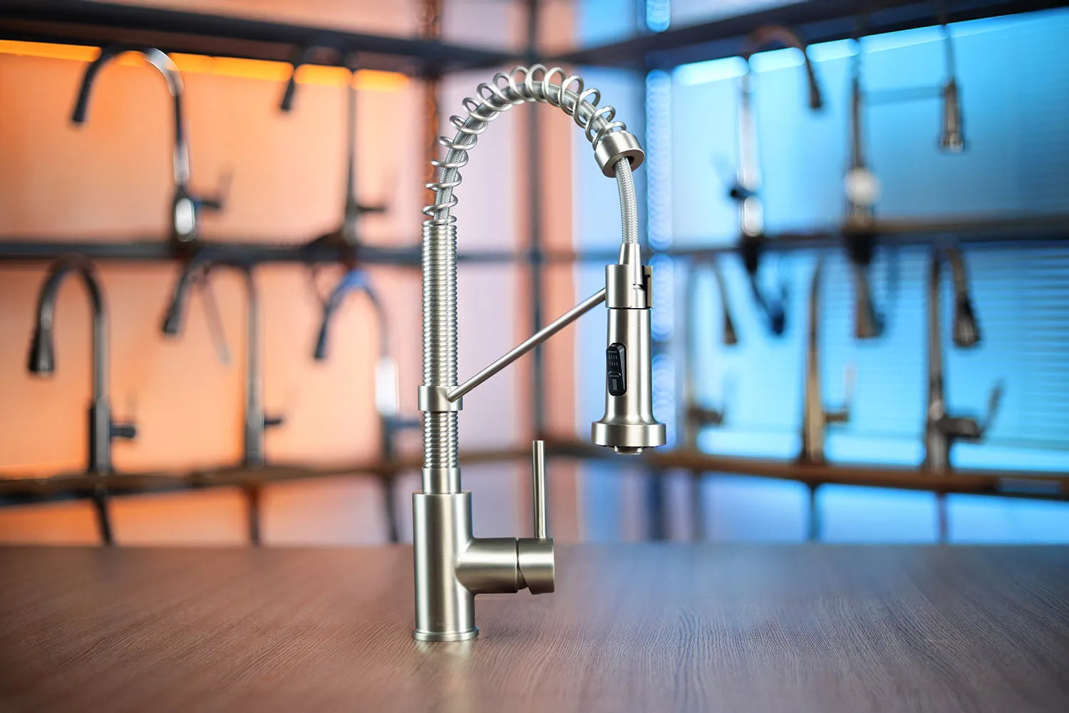 Kraus Bolden Commercial-Style Pull-Down Kitchen Faucet