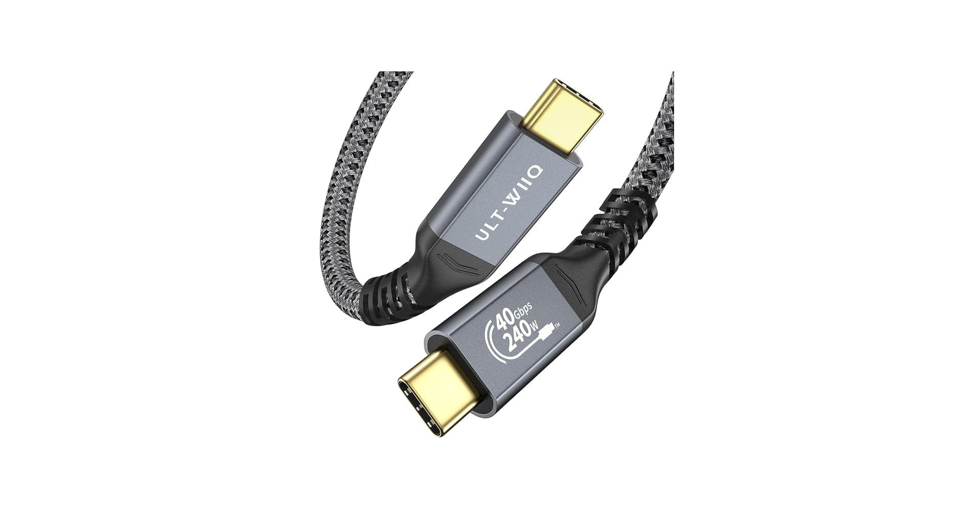 ULT-WIIQ ULT-WIIQ USB-C to USB-C 20Gbps 240W Cable