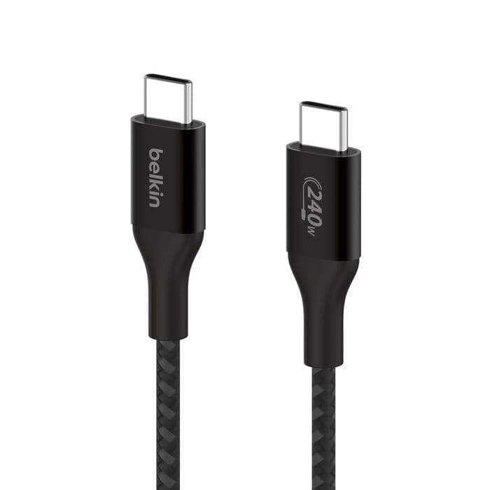 Belkin Belkin BoostCharge Braided USB-C to USB-C Power Supply Cable 240W