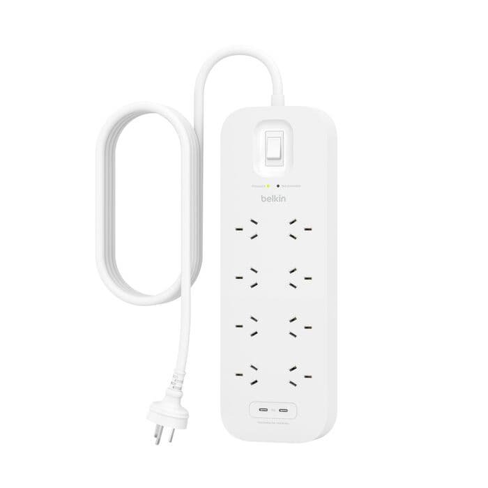 Belkin 8-Outlet Surge Protector with Dual USB-C 30W